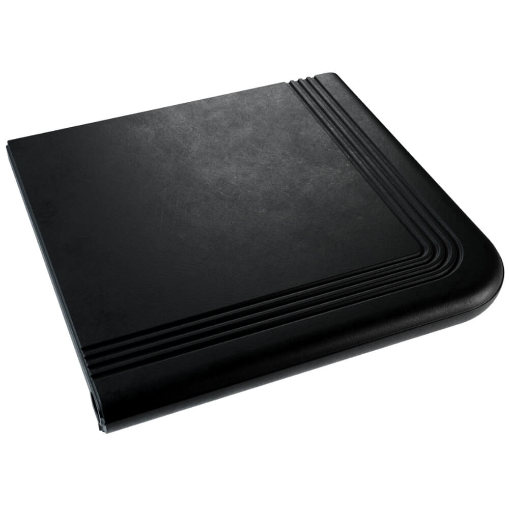 Ступень угловая Verona 340х340х20мм Черный фото 3