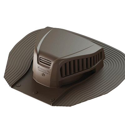 Аэратор точечный Docke PIE ROOT цвет RAL8019 Светло-коричневый установка при монтаже