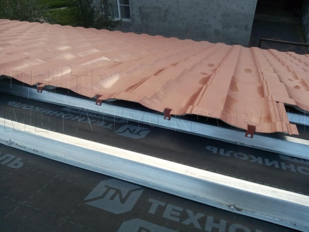 Металлочерепица Геркулес 8004 терракотовый Стальной Бархат от Центра Металлокровли в Жезказгане