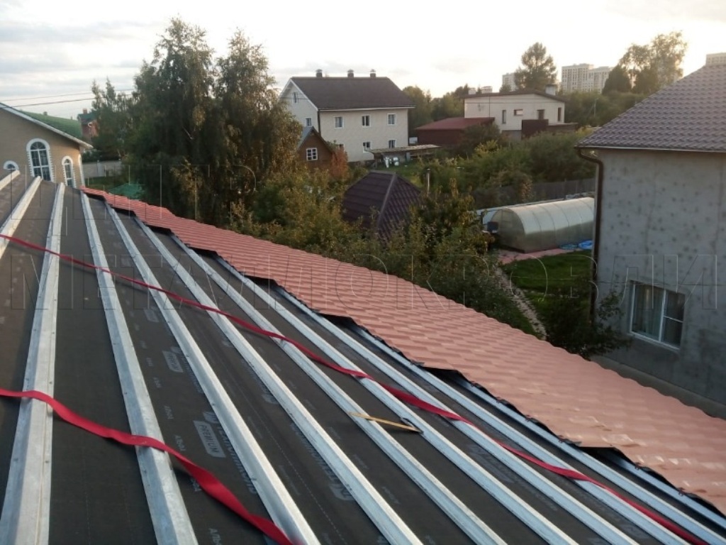 Металлочерепица Геркулес 8004 терракотовый Стальной Бархат от Центра Металлокровли в Жезказгане