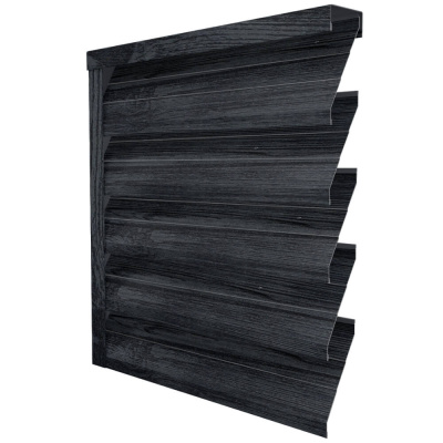 Ламель усиленная ЭКО-Z-US Черное Дерево 3D Принтек односторонний