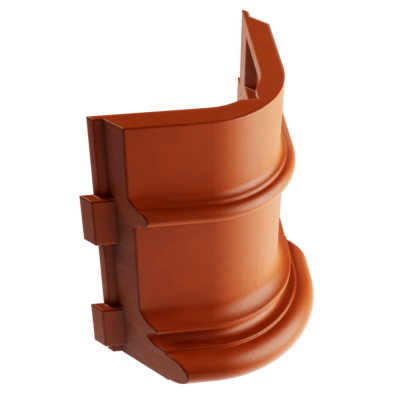 Подступенок угловой Verona 110х140х30мм Терракотовый фото 2